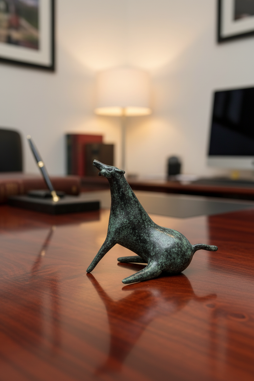 Caballo sentado