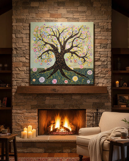 Árbol primaveral