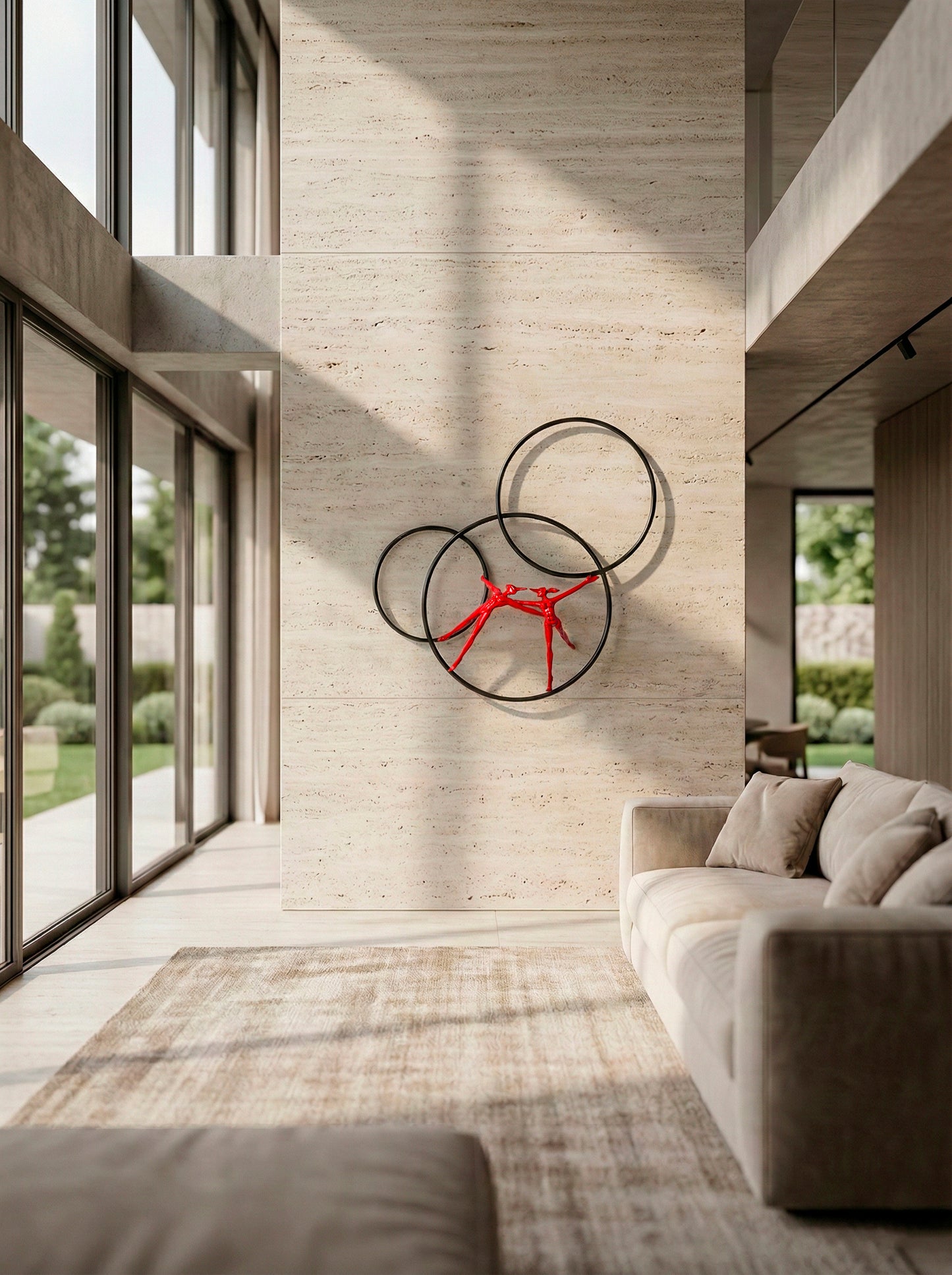 Órbitas de un Encuentro - Arlequines en aro